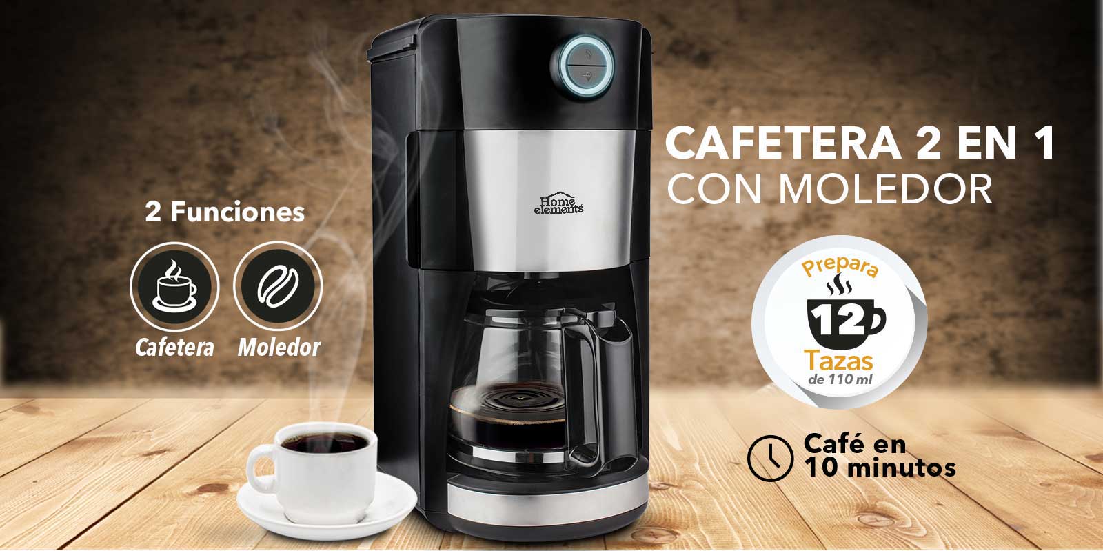 Cafetera Automática Comercial, Máquina De Café Eléctrica Con Molinillo De  Granos A Taza, Máquina De Café CM5020C