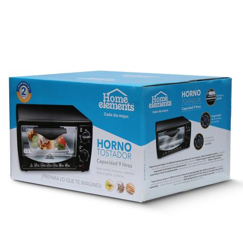 Horno Tostador 9 Lts NF HEHT-09N Home Elements - Distrihogar